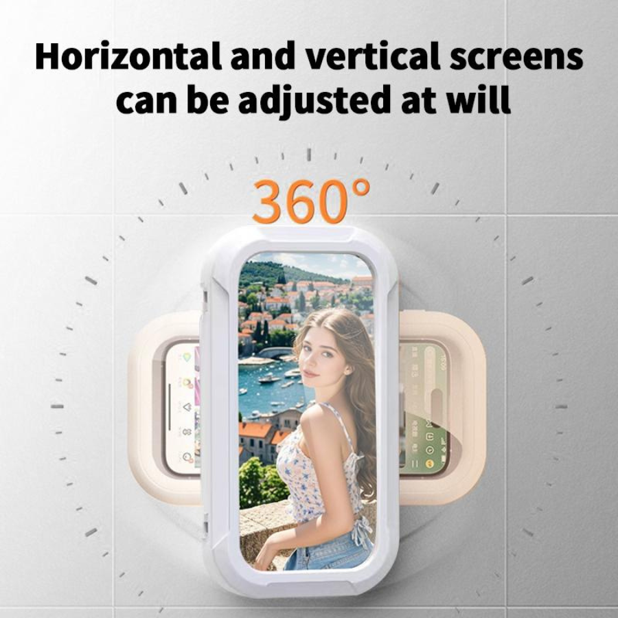 Soacast 360° Waterproof Shower Phone Holder